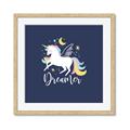 Picture of Dreamer Unicorn _GroupedProduct_Square_Mini_ _GroupedProduct_Square_Framed_Matted_