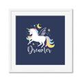 Picture of Dreamer Unicorn _GroupedProduct_Square_Mini_ _GroupedProduct_Square_Framed_Matted_