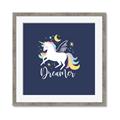 Picture of Dreamer Unicorn _GroupedProduct_Square_Mini_ _GroupedProduct_Square_Framed_Matted_