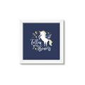 Picture of Follow your Dreams Unicorn _GroupedProduct_Square_Mini_ _GroupedProduct_Square_Framed_Matted_