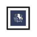 Picture of Follow your Dreams Unicorn _GroupedProduct_Square_Mini_ _GroupedProduct_Square_Framed_Matted_