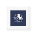 Picture of Follow your Dreams Unicorn _GroupedProduct_Square_Mini_ _GroupedProduct_Square_Framed_Matted_
