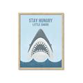 Picture of Stay Hungry Shark _GroupedProduct_Rectangle_Portrait_Mini_ _GroupedProduct_Rectangle_Portrait_Framed_Matted_