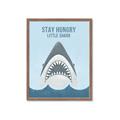 Picture of Stay Hungry Shark _GroupedProduct_Rectangle_Portrait_Mini_ _GroupedProduct_Rectangle_Portrait_Framed_Matted_