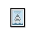 Picture of Stay Hungry Shark _GroupedProduct_Rectangle_Portrait_Mini_ _GroupedProduct_Rectangle_Portrait_Framed_Matted_
