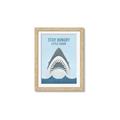 Picture of Stay Hungry Shark _GroupedProduct_Rectangle_Portrait_Mini_ _GroupedProduct_Rectangle_Portrait_Framed_Matted_