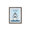 Picture of Stay Hungry Shark _GroupedProduct_Rectangle_Portrait_Mini_ _GroupedProduct_Rectangle_Portrait_Framed_Matted_
