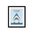 Picture of Stay Hungry Shark _GroupedProduct_Rectangle_Portrait_Mini_ _GroupedProduct_Rectangle_Portrait_Framed_Matted_