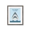 Picture of Stay Hungry Shark _GroupedProduct_Rectangle_Portrait_Mini_ _GroupedProduct_Rectangle_Portrait_Framed_Matted_