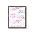 Picture of XOXO _GroupedProduct_Rectangle_Portrait_Mini_ _GroupedProduct_Rectangle_Portrait_Framed_Matted_