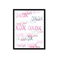 Picture of XOXO _GroupedProduct_Rectangle_Portrait_Mini_ _GroupedProduct_Rectangle_Portrait_Framed_Matted_