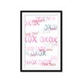 Picture of XOXO _GroupedProduct_Rectangle_Portrait_Mini_ _GroupedProduct_Rectangle_Portrait_Framed_Matted_