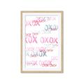Picture of XOXO _GroupedProduct_Rectangle_Portrait_Mini_ _GroupedProduct_Rectangle_Portrait_Framed_Matted_