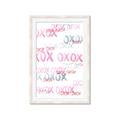 Picture of XOXO _GroupedProduct_Rectangle_Portrait_Mini_ _GroupedProduct_Rectangle_Portrait_Framed_Matted_