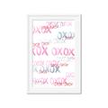 Picture of XOXO _GroupedProduct_Rectangle_Portrait_Mini_ _GroupedProduct_Rectangle_Portrait_Framed_Matted_