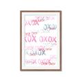 Picture of XOXO _GroupedProduct_Rectangle_Portrait_Mini_ _GroupedProduct_Rectangle_Portrait_Framed_Matted_
