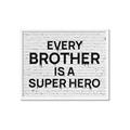 Picture of Superhero Brother _GroupedProduct_Rectangle_Landscape_Mini_ _GroupedProduct_Rectangle_Landscape_Framed_Matted_