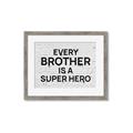 Picture of Superhero Brother _GroupedProduct_Rectangle_Landscape_Mini_ _GroupedProduct_Rectangle_Landscape_Framed_Matted_