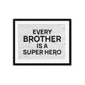 Picture of Superhero Brother _GroupedProduct_Rectangle_Landscape_Mini_ _GroupedProduct_Rectangle_Landscape_Framed_Matted_