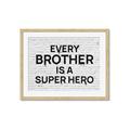 Picture of Superhero Brother _GroupedProduct_Rectangle_Landscape_Mini_ _GroupedProduct_Rectangle_Landscape_Framed_Matted_