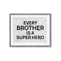 Picture of Superhero Brother _GroupedProduct_Rectangle_Landscape_Mini_ _GroupedProduct_Rectangle_Landscape_Framed_Matted_