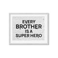 Picture of Superhero Brother _GroupedProduct_Rectangle_Landscape_Mini_ _GroupedProduct_Rectangle_Landscape_Framed_Matted_