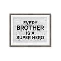 Picture of Superhero Brother _GroupedProduct_Rectangle_Landscape_Mini_ _GroupedProduct_Rectangle_Landscape_Framed_Matted_
