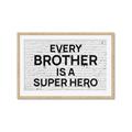 Picture of Superhero Brother _GroupedProduct_Rectangle_Landscape_Mini_ _GroupedProduct_Rectangle_Landscape_Framed_Matted_