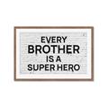 Picture of Superhero Brother _GroupedProduct_Rectangle_Landscape_Mini_ _GroupedProduct_Rectangle_Landscape_Framed_Matted_