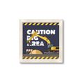 Picture of Caution Construction _GroupedProduct_Square_Mini_ _GroupedProduct_Square_Framed_Matted_