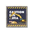 Picture of Caution Construction _GroupedProduct_Square_Mini_ _GroupedProduct_Square_Framed_Matted_