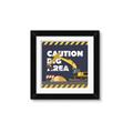 Picture of Caution Construction _GroupedProduct_Square_Mini_ _GroupedProduct_Square_Framed_Matted_