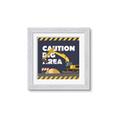 Picture of Caution Construction _GroupedProduct_Square_Mini_ _GroupedProduct_Square_Framed_Matted_