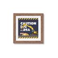 Picture of Caution Construction _GroupedProduct_Square_Mini_ _GroupedProduct_Square_Framed_Matted_