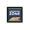 Picture of Construction Zone _GroupedProduct_Square_Mini_ _GroupedProduct_Square_Framed_Matted_