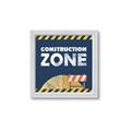 Picture of Construction Zone _GroupedProduct_Square_Mini_ _GroupedProduct_Square_Framed_Matted_