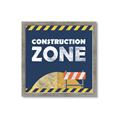 Picture of Construction Zone _GroupedProduct_Square_Mini_ _GroupedProduct_Square_Framed_Matted_