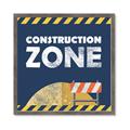 Picture of Construction Zone _GroupedProduct_Square_Mini_ _GroupedProduct_Square_Framed_Matted_