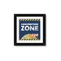 Picture of Construction Zone _GroupedProduct_Square_Mini_ _GroupedProduct_Square_Framed_Matted_