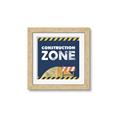 Picture of Construction Zone _GroupedProduct_Square_Mini_ _GroupedProduct_Square_Framed_Matted_