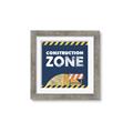 Picture of Construction Zone _GroupedProduct_Square_Mini_ _GroupedProduct_Square_Framed_Matted_