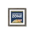 Picture of Construction Zone _GroupedProduct_Square_Mini_ _GroupedProduct_Square_Framed_Matted_