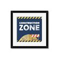 Picture of Construction Zone _GroupedProduct_Square_Mini_ _GroupedProduct_Square_Framed_Matted_