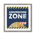 Picture of Construction Zone _GroupedProduct_Square_Mini_ _GroupedProduct_Square_Framed_Matted_