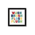 Picture of Wash Brush Floss _GroupedProduct_Square_Mini_ _GroupedProduct_Square_Framed_Matted_