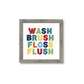 Picture of Wash Brush Floss _GroupedProduct_Square_Mini_ _GroupedProduct_Square_Framed_Matted_