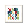 Picture of Wash Brush Floss _GroupedProduct_Square_Mini_ _GroupedProduct_Square_Framed_Matted_