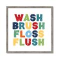 Picture of Wash Brush Floss _GroupedProduct_Square_Mini_ _GroupedProduct_Square_Framed_Matted_
