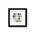 Picture of Wash Brush Floss _GroupedProduct_Square_Mini_ _GroupedProduct_Square_Framed_Matted_