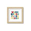 Picture of Wash Brush Floss _GroupedProduct_Square_Mini_ _GroupedProduct_Square_Framed_Matted_